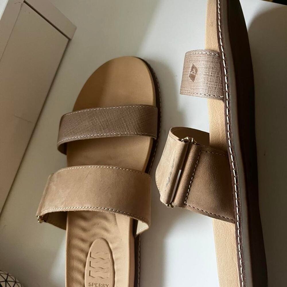 Sperry two strap slide sandals